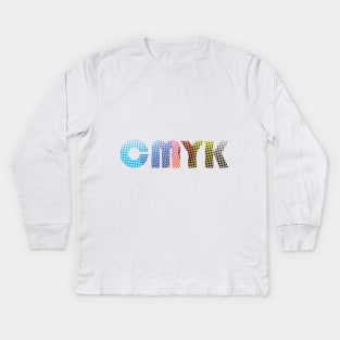 cmyk Kids Long Sleeve T-Shirt